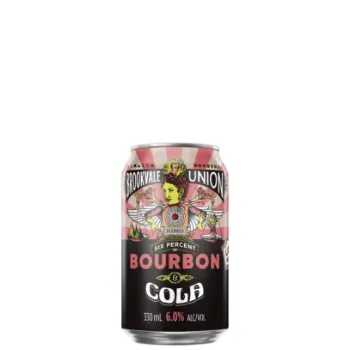 Picture of Brookvale Union Bourbon & Cola 6% 330ml