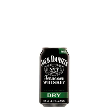 Picture of Jack Daniel's Whiskey & Dry 4.8% 24 x 375ml Cans