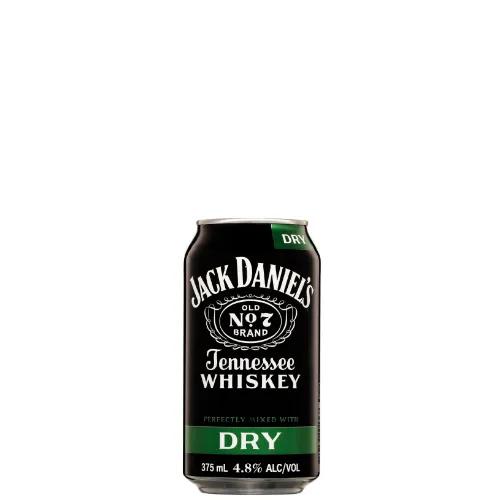 Picture of Jack Daniel's Whiskey & Dry 4.8% 24 x 375ml Cans
