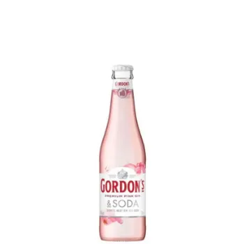 Picture of Gordon's Pink Gin & Soda Bottle 330ml
