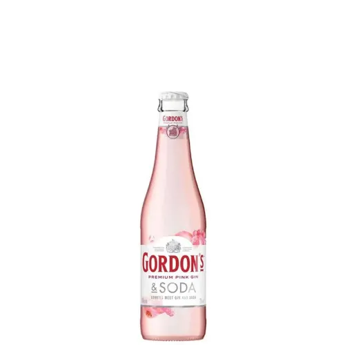 Picture of Gordon's Pink Gin & Soda Bottle 330ml