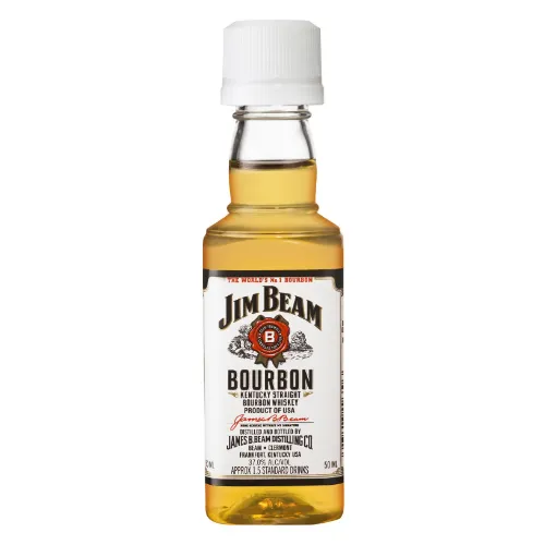 Picture of Jim Beam White Label Kentucky Straight Bourbon Whiskey 50ml