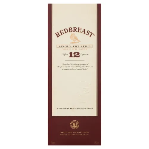 Picture of Redbreast 12yo Irish Whiskey 700ml