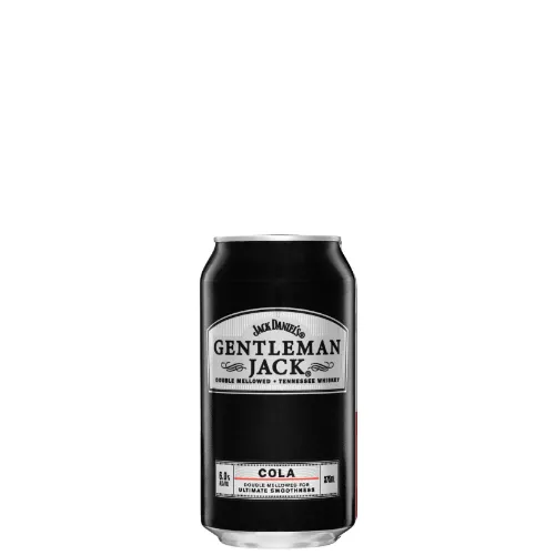 Picture of Jack Daniel's Gentleman Jack Double Mellowed Whiskey & Cola 6% 24 x 375ml Carton