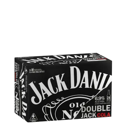 Picture of Jack Daniel's Whiskey Double Jack & Cola 6.9% 24 x 330ml Bottles
