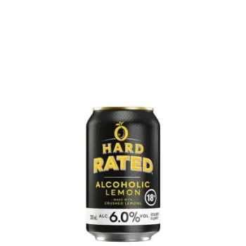 Picture of Hard Rated Lemon 6% 3x10 330ml Cans