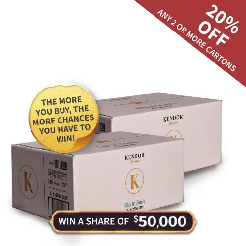 Picture of Kendor Distillery Premium Gin & Tonic 3.5% 250ml