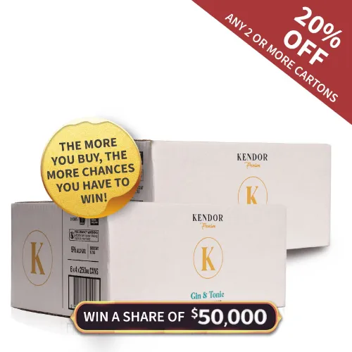 Picture of Kendor Distillery Premium Gin & Tonic 5% 250ml