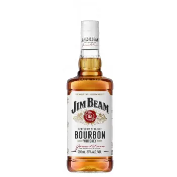 Picture of Jim Beam White Label Kentucky Straight Bourbon Whiskey 37% 750ml