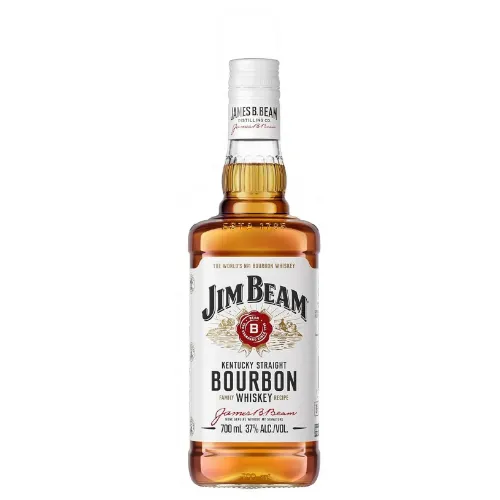 Picture of Jim Beam White Label Kentucky Straight Bourbon Whiskey 37% 750ml
