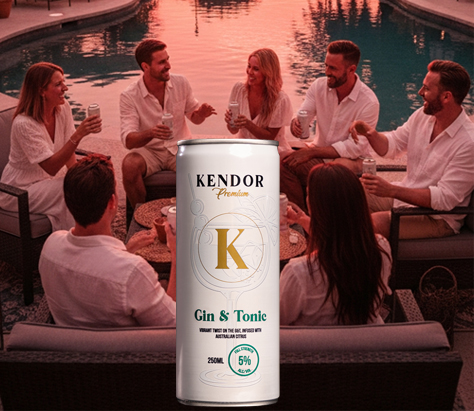 Kendor Premium Gin & Tonic RTD
