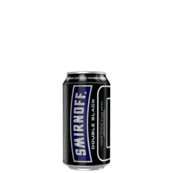Picture of Smirnoff Ice Double Black Vodka Citrus 375ml Can
