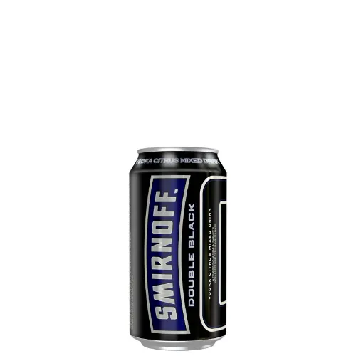 Picture of Smirnoff Ice Double Black Vodka Citrus 375ml Can
