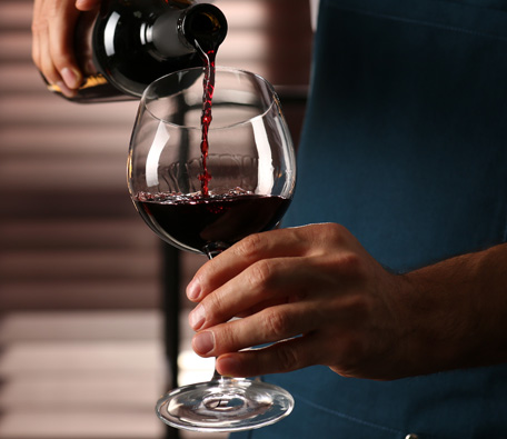 Pouring Red Wine