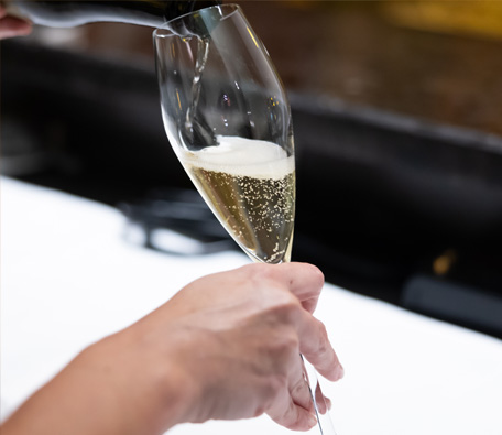 Pouring Sparkling Wine