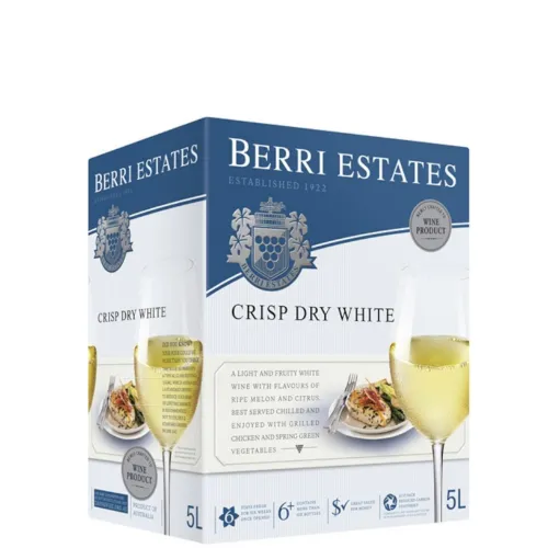 Picture of Berri Crisp Dry White Cask 5L