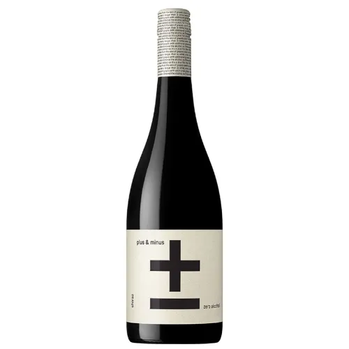Picture of Plus & Minus Zero Alcohol Shiraz 750ml