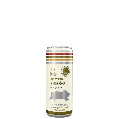 Picture of Squealing Pig Sauvignon Blanc Cans 187ml