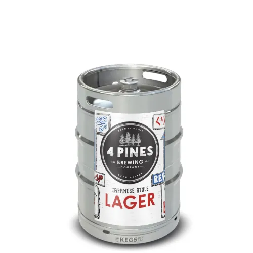 Picture of 4 Pines Brewing Japanese Lager Keg 49.5L