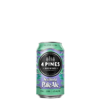 Picture of 4 Pines Brewing New World Pale Ale Cans 3 x 6 x 375ml