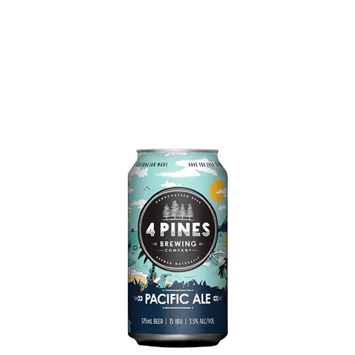 Picture of 4 Pines Brewing Pacific Ale Cans 3 x 6 x 375ml