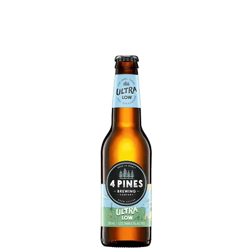 Picture of 4 Pines Brewing Ultra Low Bottles 4 x 6 x 330ml