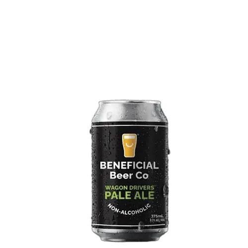 Picture of Beneficial Beer Co Wagon Drivers Pale Ale Non Alc Cans 6 x 4 x 375ml