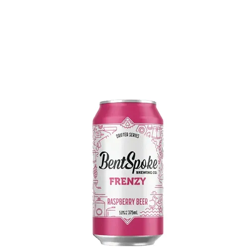 Picture of Bentspoke Frenzy Raspberry Beer Cans 4 x 4 x 375ml