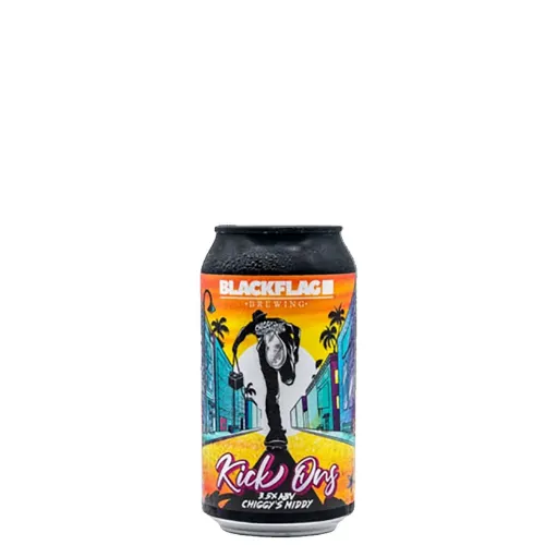 Picture of Blackflag Brewing Kick Ons Middy 3.5% Cans 4 x 4 x 375ml