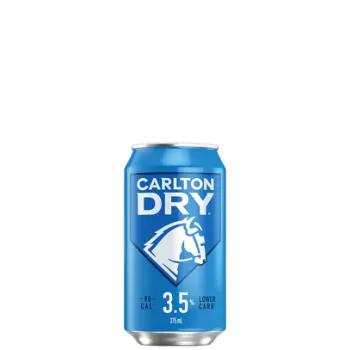 Picture of Carlton Dry 3.5% 30pk Cans 30 x 375ml