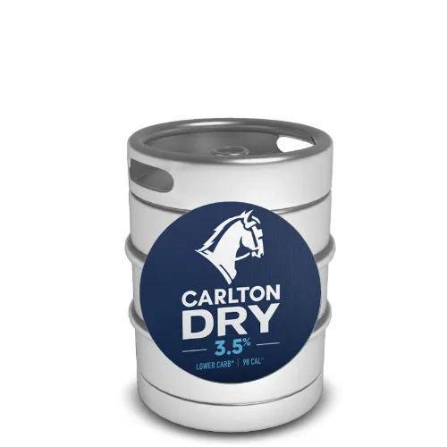 Picture of Carlton Dry 3.50% Keg 49.5L