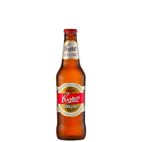 Picture of Coopers Ultra Light Low Alcohol Bottles 24 x 375ml