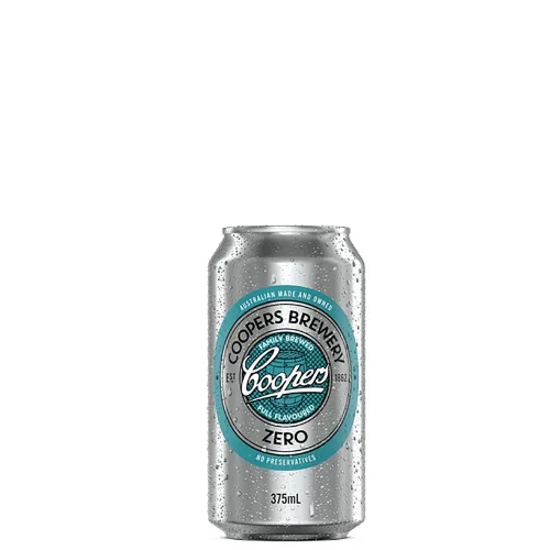 Picture of Coopers Zero Cans 4 x 6 x 375ml
