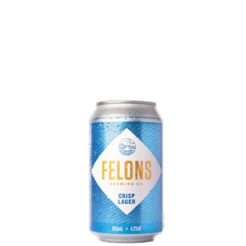Picture of Felons Crisp Lager Cans 4 x 4 x 355ml