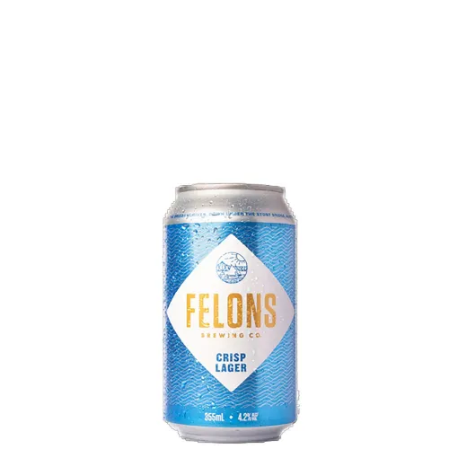 Picture of Felons Crisp Lager Cans 4 x 4 x 355ml