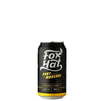 Picture of Fox Hat Phat Mongrel Cans 6 x 4 x 375ml