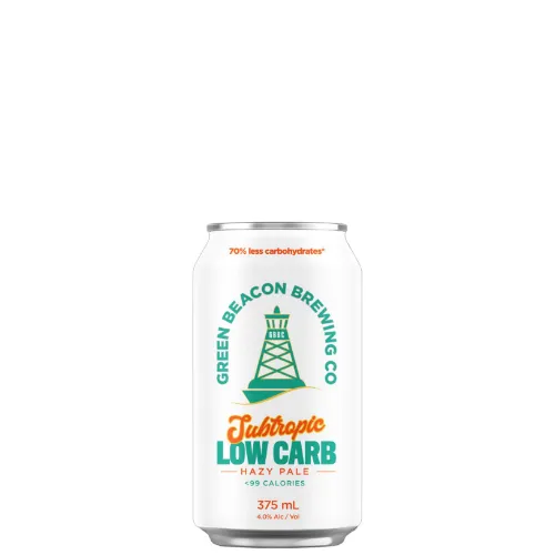 Picture of Green Beacon Subtropic Low Carb Cans 4 x 4 x 375ml