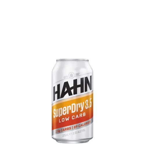 Picture of Hahn Super Dry 3.5% Cans 3 x 10 x 375ml