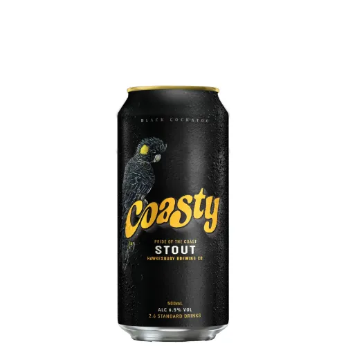Picture of Hawkesbury Brewing Co Coasty Stout Cans 24 x 500ml
