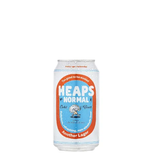 Picture of Heaps Normal Another Lager Non-Alc Cans 6 x 4 x 375ml