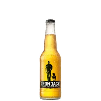 Picture of Iron Jack Crisp Lager 3.5% Bottles 4 x 6 x 330ml