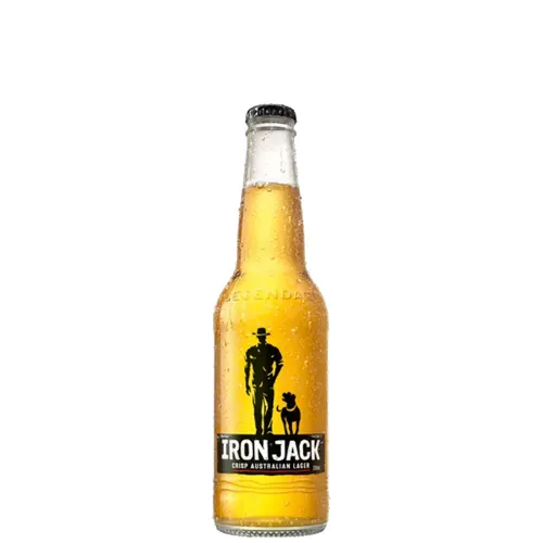 Picture of Iron Jack Crisp Lager 3.5% Bottles 4 x 6 x 330ml