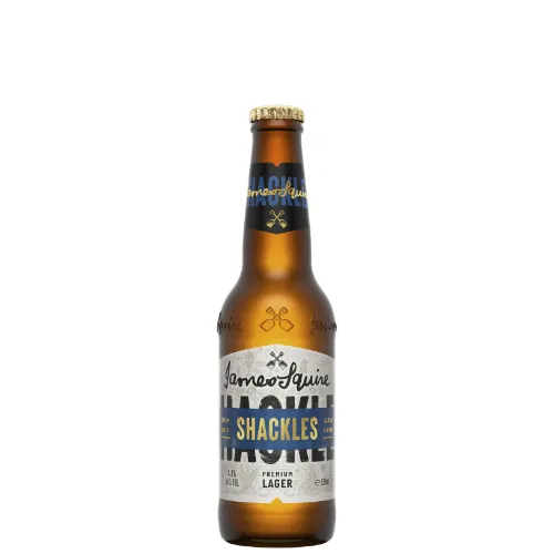 Picture of James Squire Broken Shackles Lager Bottles 4 x 6 x 330ml
