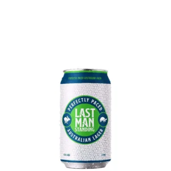 Picture of Last Man Standing Australian Lager Cans 4 x 6 x 375ml