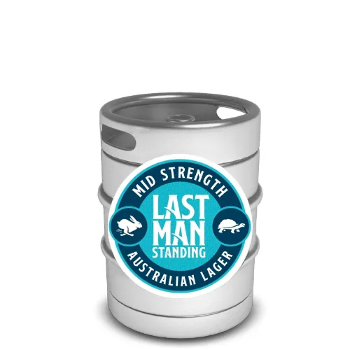 Picture of Last Man Standing Australian Lager Mid Strength Keg 50L
