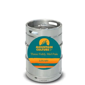 Picture of Mountain Culture Three Fiddy Mid Strength Keg 50L
