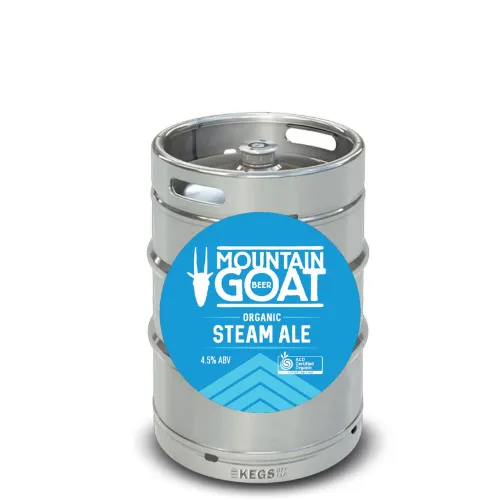 Picture of Mountain Goat Organic Steam Ale Keg 49.5L