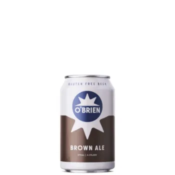 Picture of O'Brien Brown Ale Gluten Free Cans 4 x 6 x 375ml