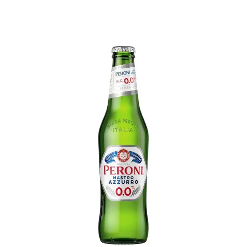 Picture of Peroni Nastro Azzurro 0% Bottles 24 x 330ml