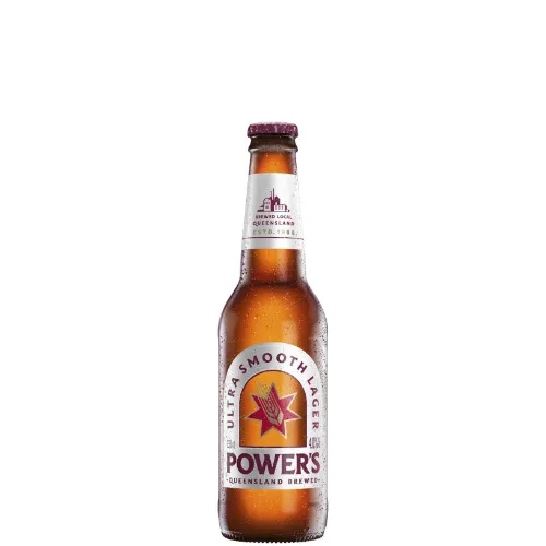 Picture of Powers Lager Bottles 4 x 6 x 330ml